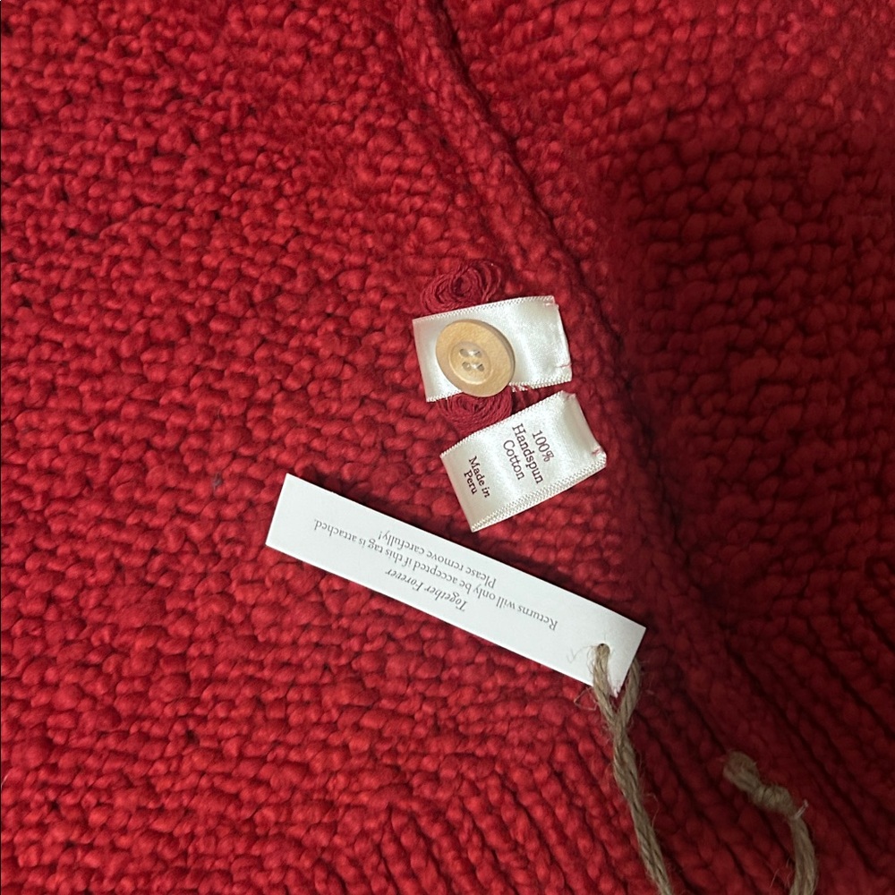 Christy Dawn Red Nola Cardigan - Picture 4 of 5